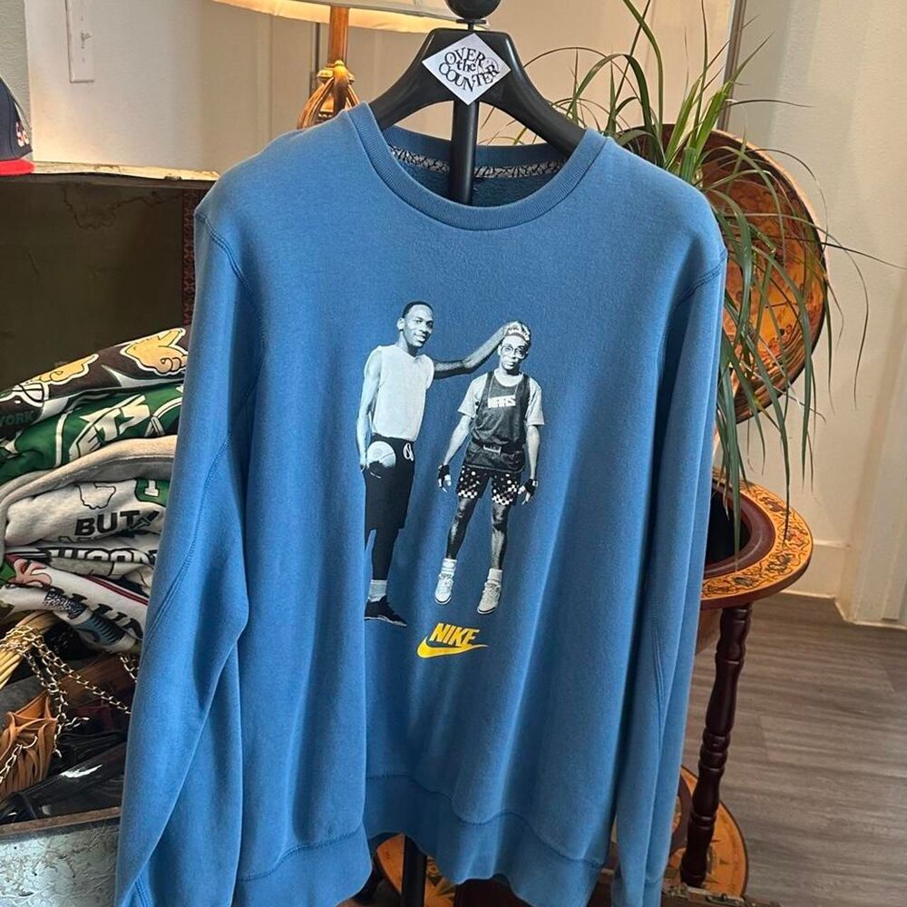 vintage nike jordan spike lee best stuff on earth crewneck sweatshirt